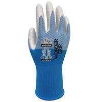 Guanti lavoro bee-tough ultraleggeri bianco celeste resistenza calore wondergrip *** misura medium - m, confezione 1