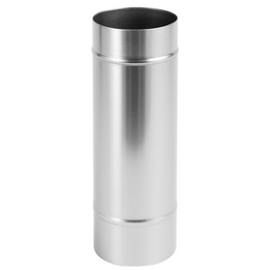 Elemento lineare acciaio inox diametro 200 mm sp. 0,5 mm h. 250 mm canna fumaria