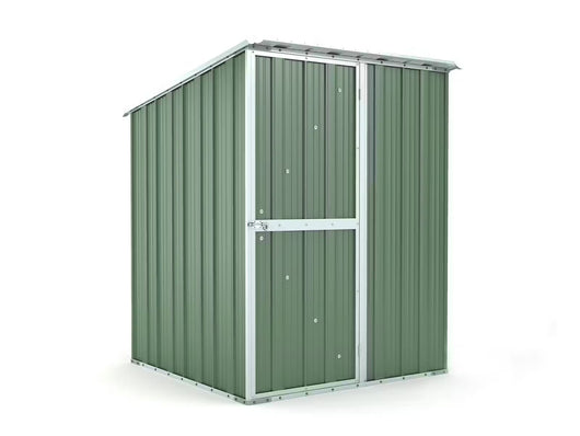 Box in Acciaio Zincato Casetta da Giardino in Lamiera 1.55 x 1.75 m x h2.02 m - 60 KG – 2.71 mq - colore verde