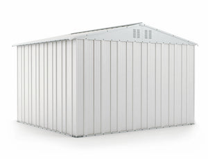 Box in lamiera zincata per esterno 327x269cm x h 215cm - 132 kg - 8,80mq BIANO