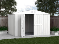 Box in lamiera zincata per esterno 327x269cm x h 215cm - 132 kg - 8,80mq BIANO