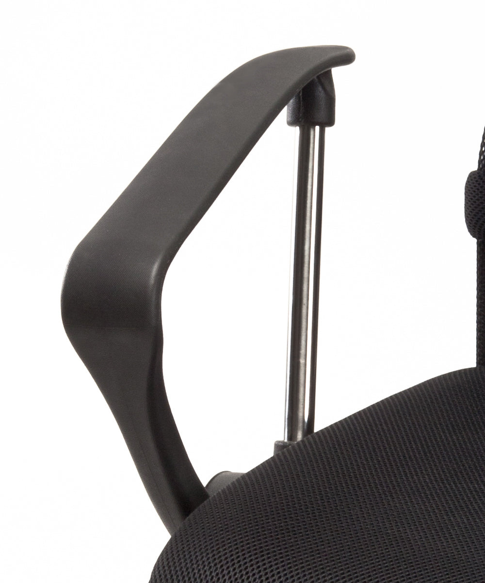 Poltrona ergonomica operativa da Ufficio in Mesh ed Ecopelle Modello Matrix