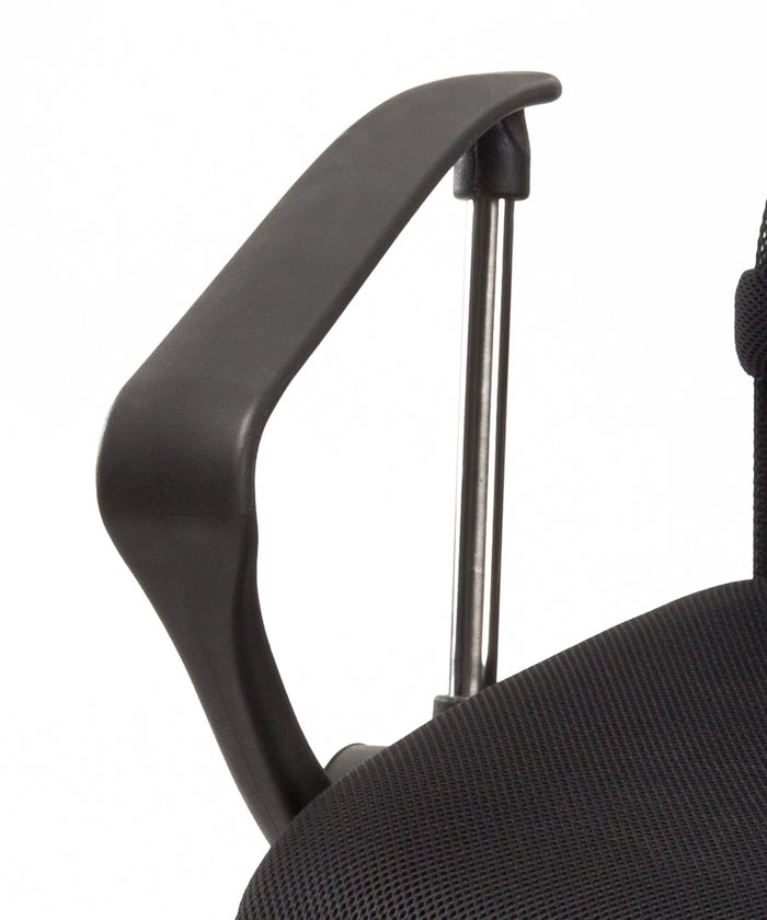 Poltrona ergonomica operativa da Ufficio in Mesh ed Ecopelle Modello Matrix