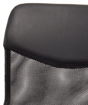 Poltrona ergonomica operativa da Ufficio in Mesh ed Ecopelle Modello Matrix