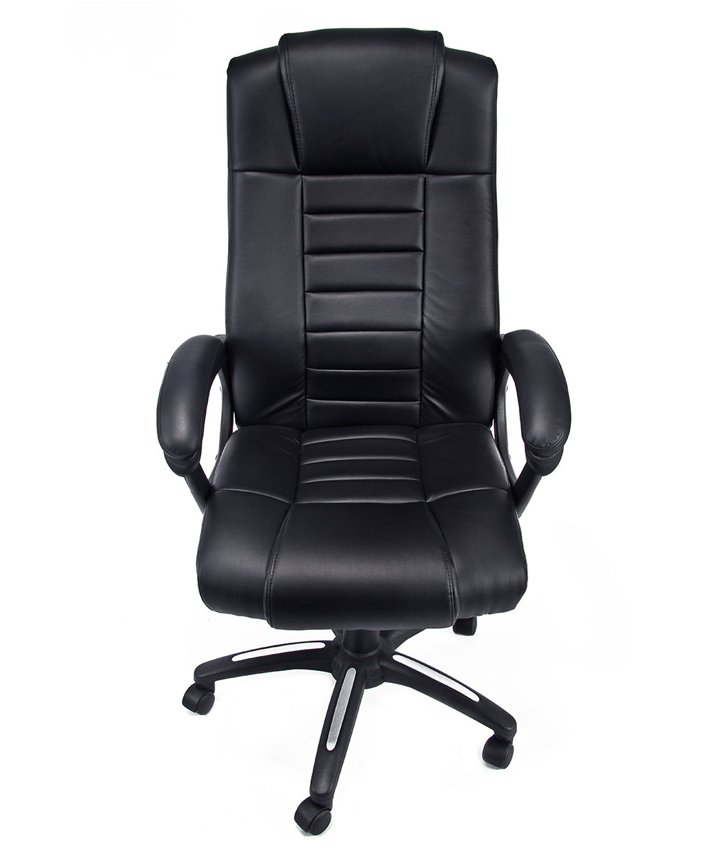 Poltrona ergonomica girevole da Ufficio Presidenziale in ecopelle Modello Revolution