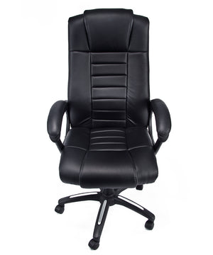 Poltrona ergonomica girevole da Ufficio Presidenziale in ecopelle Modello Revolution