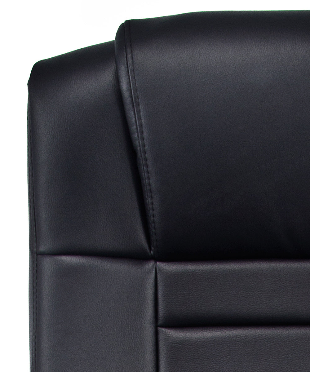 Poltrona ergonomica girevole da Ufficio Presidenziale in ecopelle Modello Revolution