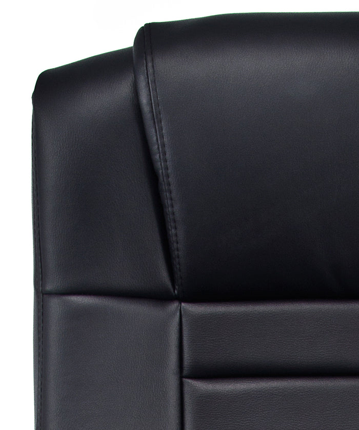 Poltrona ergonomica girevole da Ufficio Presidenziale in ecopelle Modello Revolution