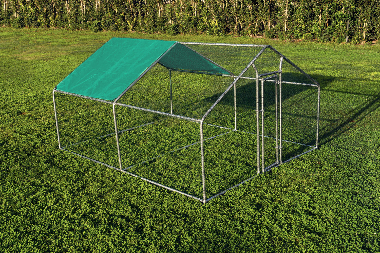 Gabbia per animali da esterno - Recinto per Polli 3 x 4m x 2m H - 12 mq