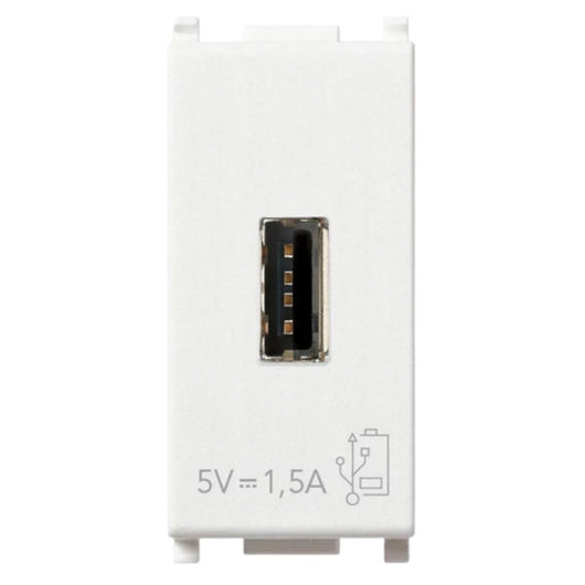 Unità di alimentazione usb 5v 1 5a bianca per uso domestico