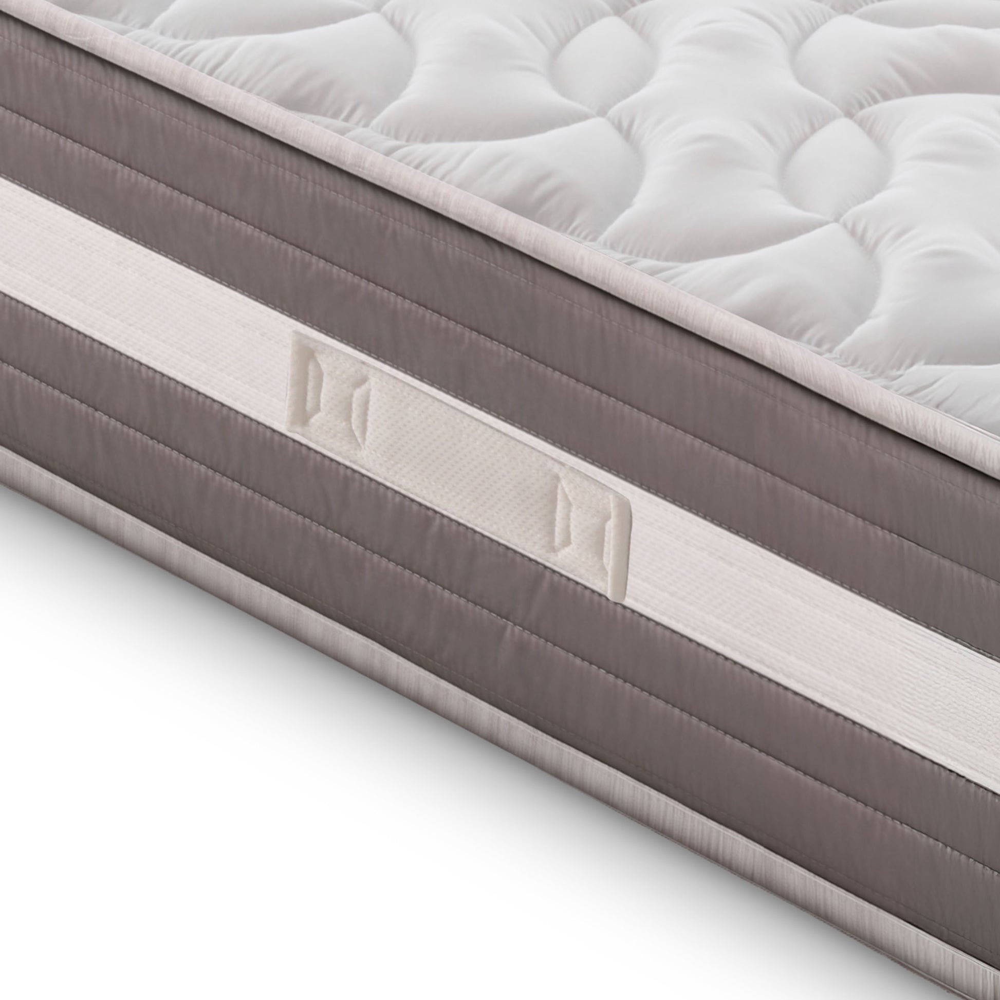 Materasso Singolo 90x190 800 Molle Insacchettate + Memory Adattivo, Altezza 26 cm, Rigidità H3, NUBE