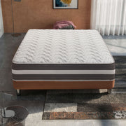 Materasso Singolo 90x190 800 Molle Insacchettate + Memory Adattivo, Altezza 26 cm, Rigidità H3, NUBE