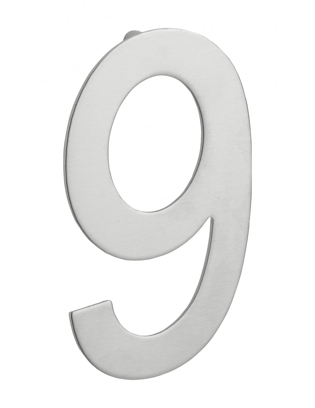 Numero Civico In Acciaio Inox 6 - 10,1 X 15 Cm - RAL9005 A Struttura Fine (nero - Foto 9