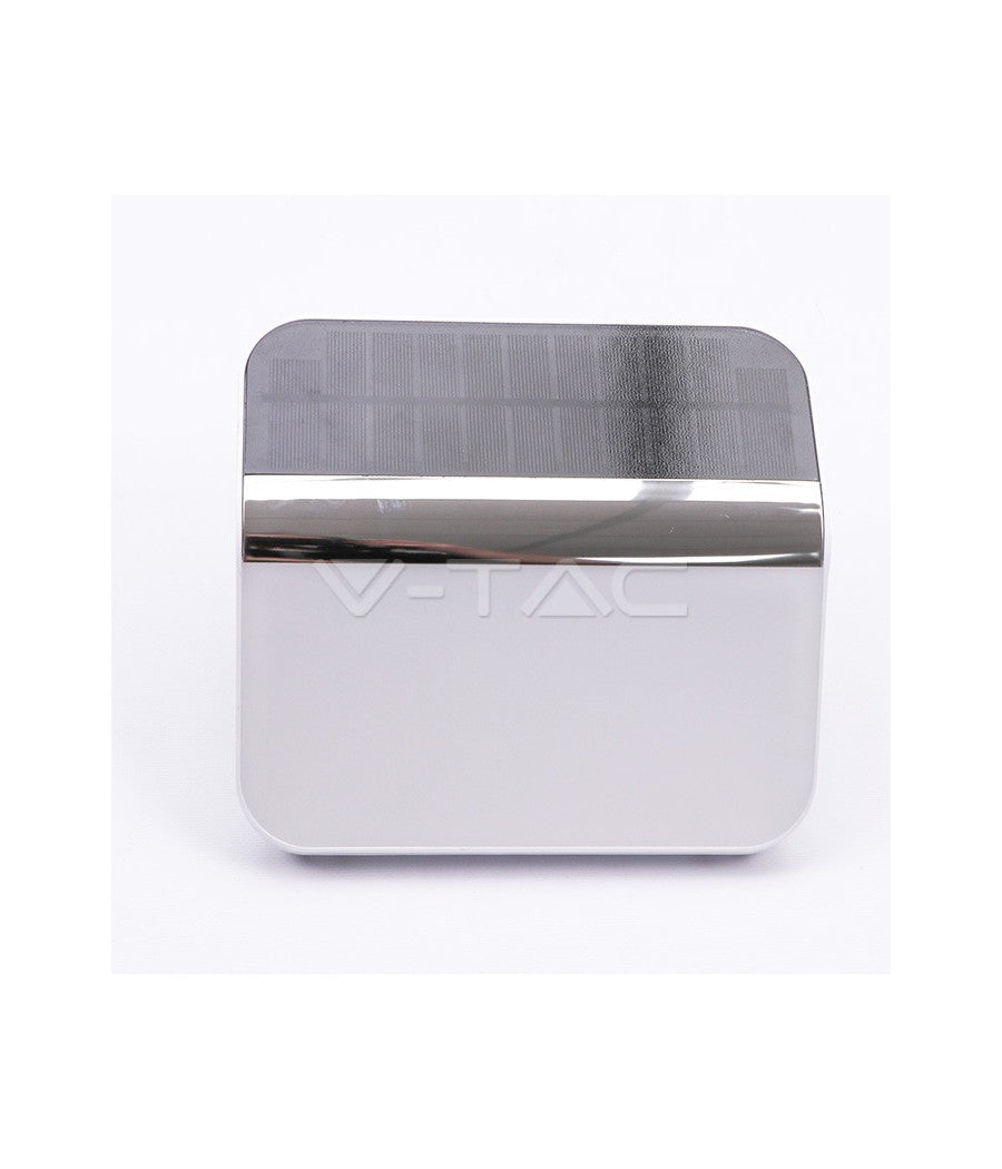 Numero Civico Illuminato Led Ricarica Energia Solare Acciaio Inox Esterno Casa         