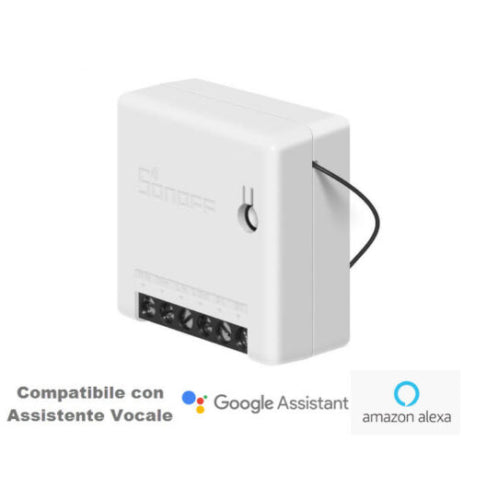NUOVO SONOFF MINI rele' Domotica Wifi Switch interruttore Alexa Google Timer APP - Benovo