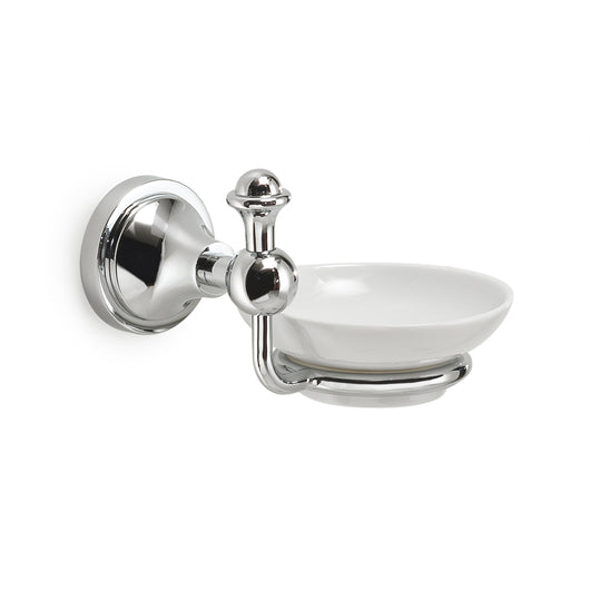 Portasapone da muro in acciaio inox e Cromall NV11 Gedy serie NEVIS Cromato