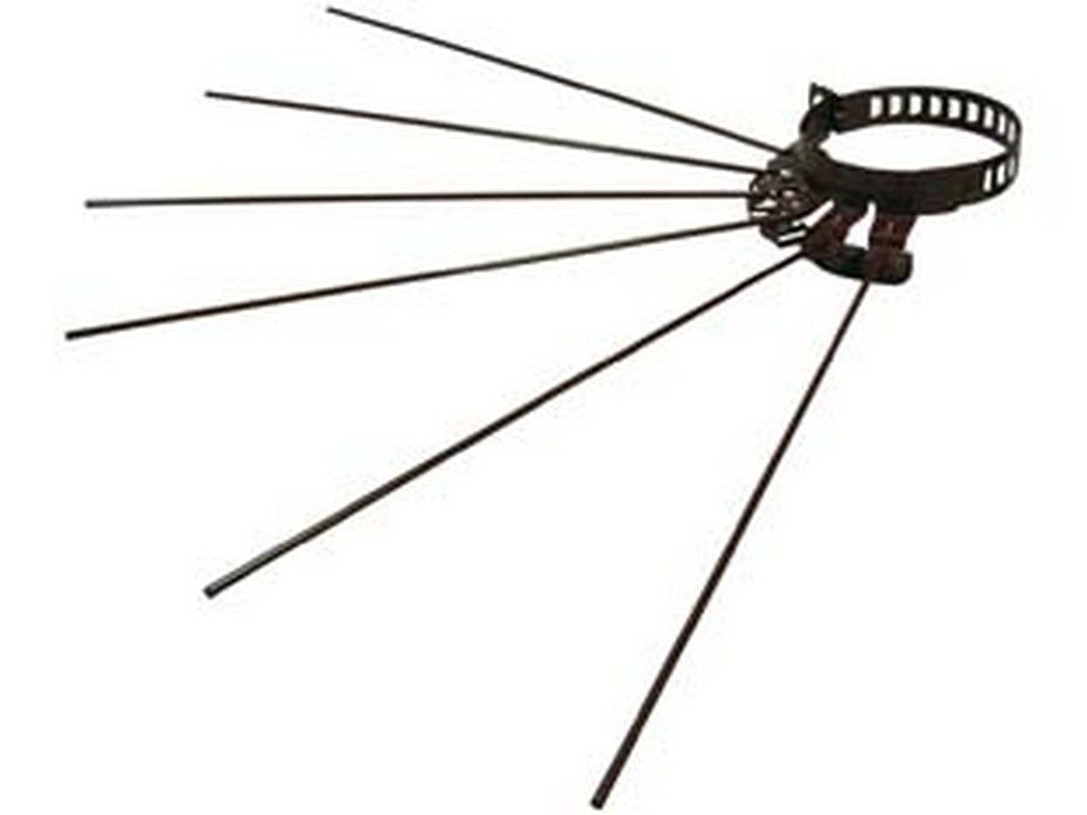 stendibiancheria raggera 6 raggi stufe smaltato marrone  cm8/15 cod:ferx.fer345