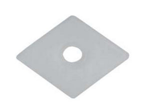 rondella  a rombo in plastica - mm.27x27 cod:ferx.fer789