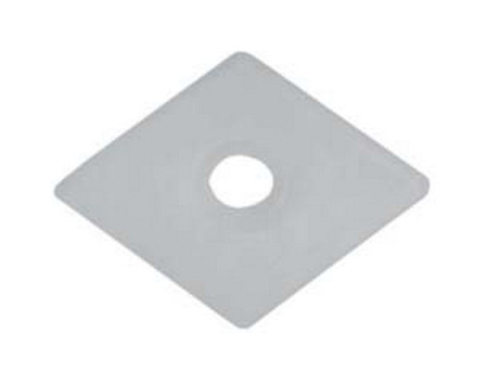 rondella  a rombo in plastica - mm.27x27 cod:ferx.fer789