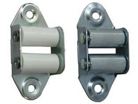 guidacinghia verticale - rulli in ferro zincato cod:ferx.fer4008