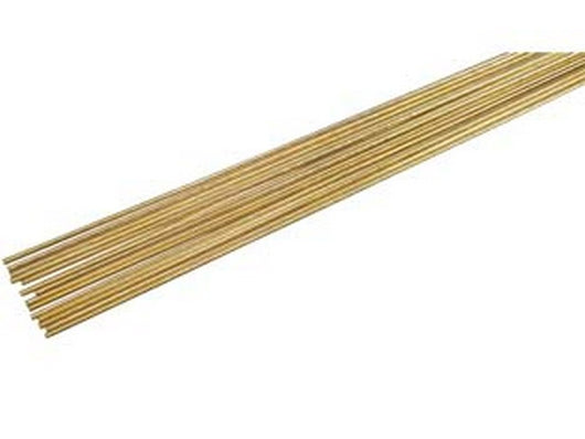 barrette per saldatura ottone senza polvere  - ø mm.3 lunghezza cm.100 cod:ferx.fer6507