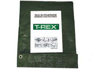 telo occhiellato bordato con angoli rinforzati 200 gr. pesante - mt.10x15 - gr.200 al mq. - colore verde/blu cod:ferx.fer177825