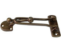 fermaporte con gancio in ottone bronzato - mm.130x60h. cod:ferx.fer9898