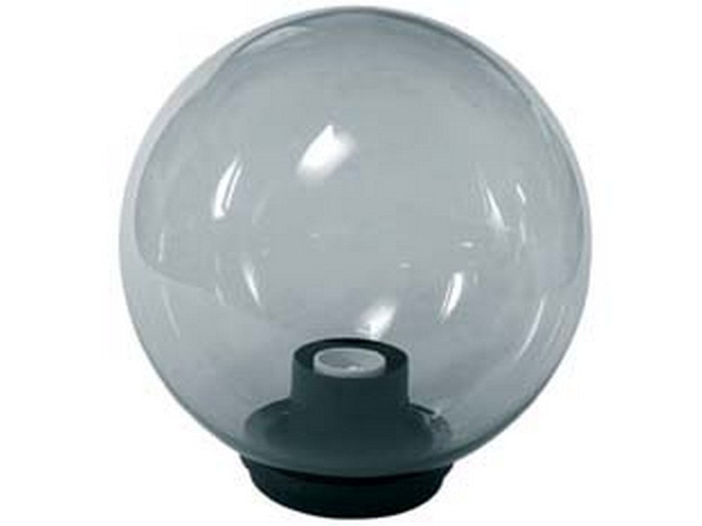 globo fume' con base e portalampade - ø mm.250 max 60w cod:ferx.fer10559