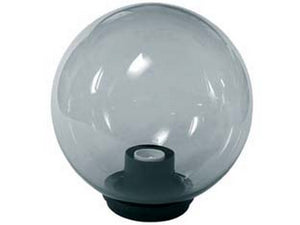 globo fume' con base e portalampade - ø mm.250 max 60w cod:ferx.fer10559