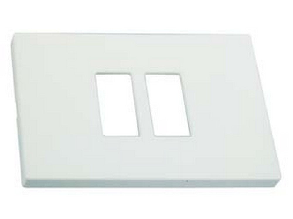 placca 2 posti ravvicinati "venus" - mm.115x80h. - (1867.2f.b.) cod:ferx.fer16322