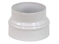 maggiorazione per tubi stufa bianco lucido - ? cm.8/10 cod:ferx.fer18258