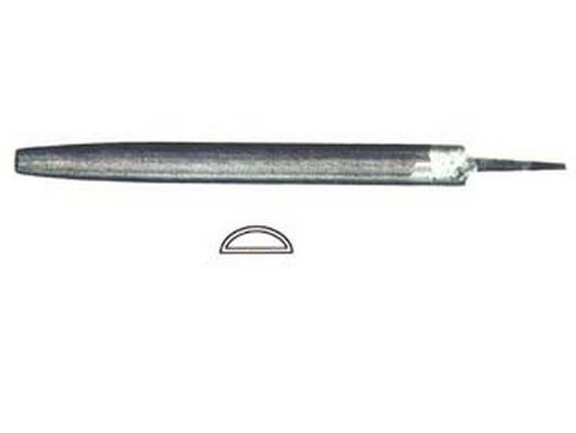 lime mezze tonde con manico in plastica - 8" mm.200 taglio bastardo cod:ferx.fer19507