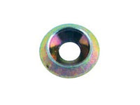 rondelle coniche zincate gialle  interno mm.11,4  esterno mm.32 viti  cod:ferx.fer22453