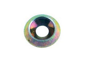 rondelle coniche zincate gialle  interno mm.11,4  esterno mm.32 viti  cod:ferx.fer22453