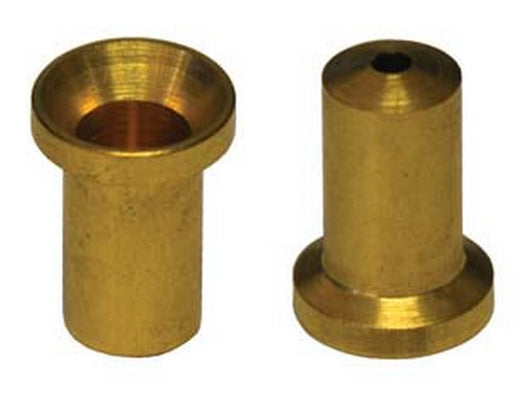 pozzetti in ottone per aste - ø mm.8 cod:ferx.fer20244