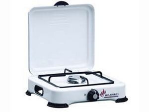 fornello a gas a 1 fuoco con coperchio - cm.31x31x11h.  cod:ferx.fer20381