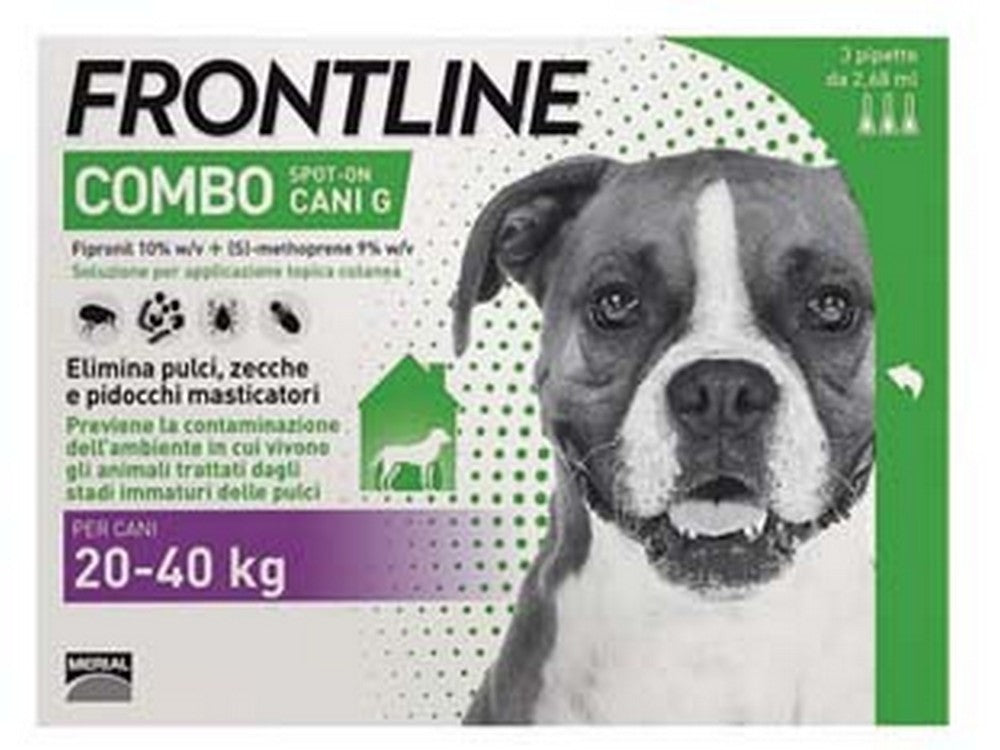 combo per cani grandi - in confezione da 3 pipette cod:ferx.fer22279