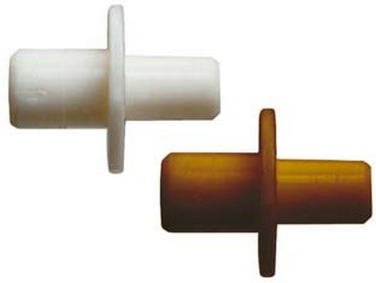 mensolina in plastica - ø mm.5/6 bianca cod:ferx.fer23023