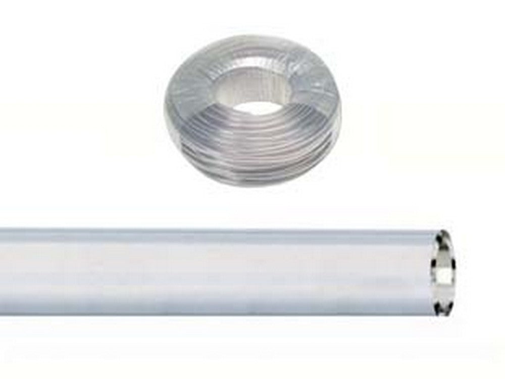 tubo livella cristallo alimentare trasparente - ø mm. 12 / 16  rotolo mt. 5 cod:ferx.fer275125