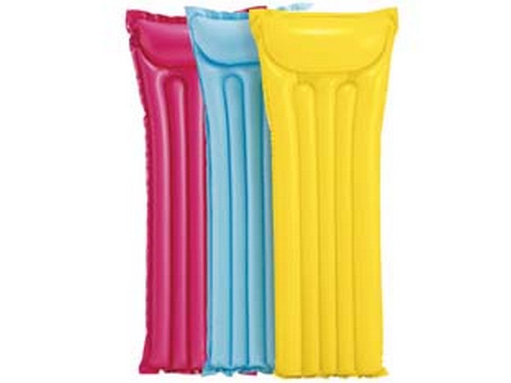 materassino gonfiabile singolo trasparente - cm.183x69 - peso kg.0,68 (59703) cod:ferx.fer24204