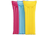 materassino gonfiabile singolo trasparente - cm.183x69 - peso kg.0,68 (59703) cod:ferx.fer24204