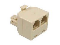 adattatore da spina modulare 6/4 a 2 prese modulari 6/4 cod:ferx.fer24235