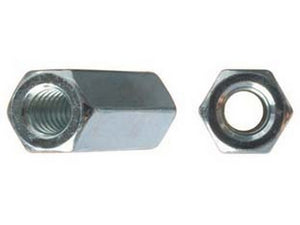 manicotto esagonale di giunzione filettato zincato - ø mm.10x30 cod:ferx.fer112215