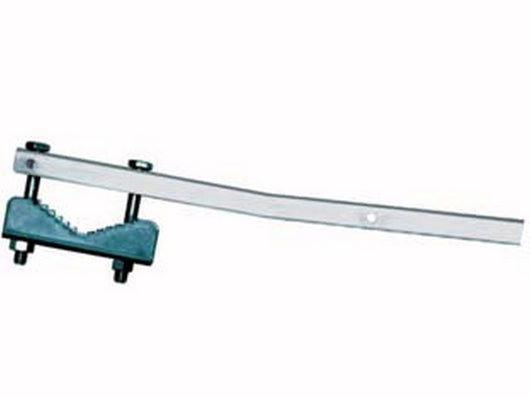 1coppia stendibiancheria fisso da balcone in acciaio zincato - cm.58x3x1,5 cod:ferx.fer28141