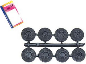 12blister paracolpi sottosedie bassi in plastica neri - ? mm.25x5h., in bl. pz.8 cod:ferx.fer28608