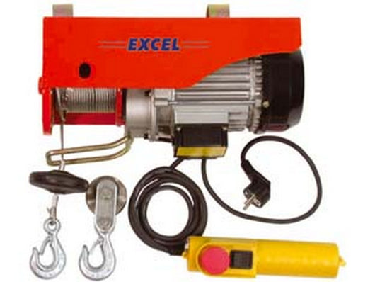 paranco elettrico kg.200-400 1000w cavo mt.12 cod:ferx.fer29902