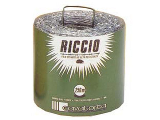 filo spinato mt.250 zincato "riccio" cod:ferx.fer33220