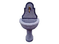 fontana a parete in granito grigio - cm.130h. - peso kg.160 - colore grigio cod:ferx.fer37525