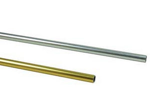 tubo alluminio - mt.2h. ø mm.12,5 alluminio oro cod:ferx.fer37686