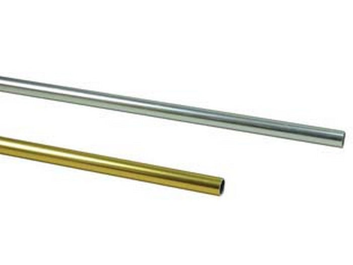 tubo alluminio - mt.2h. ø mm.12,5 alluminio oro cod:ferx.fer37686